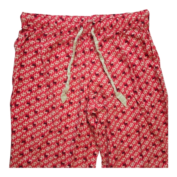 Victoria's Secret Deer 2 Piece Pajamas Pink White Black Size XS - Picture 5 of 16